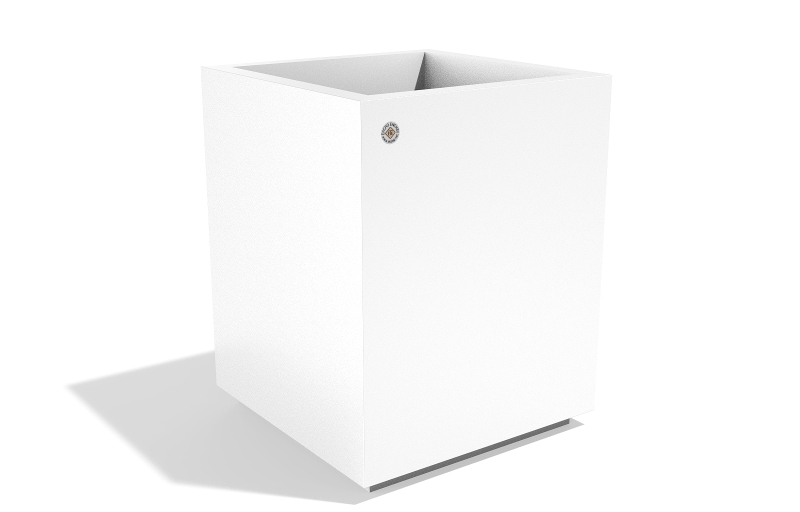 METAL PLANTER 405 S, stainless steel