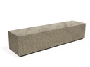 CONCRETE BENCH 268 A seat polished, sides exposed aggregate