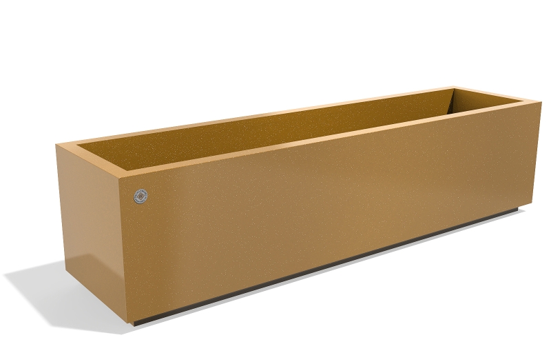 METAL PLANTER 402 S stainless steel