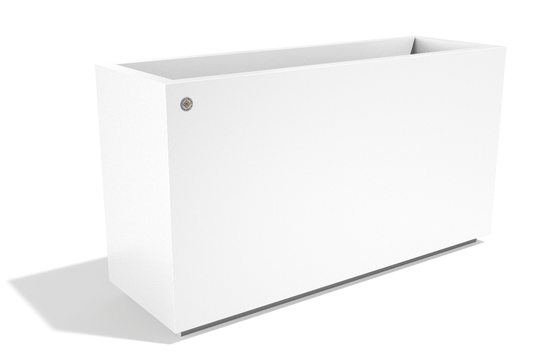 METAL PLANTER 403 S, stainless steel