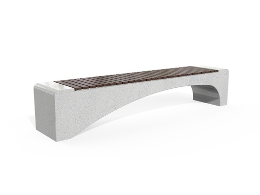 CONCRETE BENCH 233 ES exposed aggregate